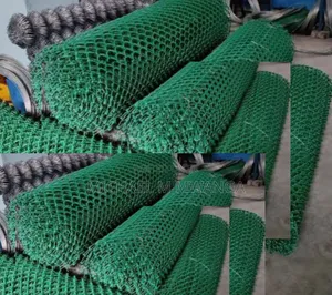 Non- Corrosion PVC Coated Chain Link Mesh