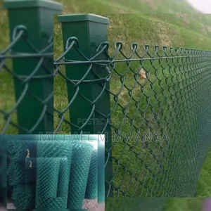 High-Quality PVC Coated Green Chain Link