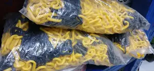 Safety Barrier Chain Yellow Black 25mtrs