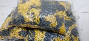 Safety Barrier Chain Yellow Black 25mtrs