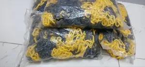 Safety Barrier Chain Yellow Black 25mtrs