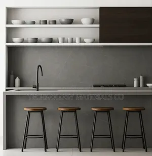 Armani Grey Island Sintered Stone 320cm * 160cm * 12mm