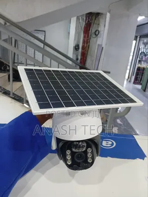 4g Solar-Powered PTZ Security Camera With Single Lens Weatherproof
