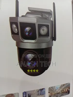 Simcard Dual Lens Solar PTZ CCTV Cameras