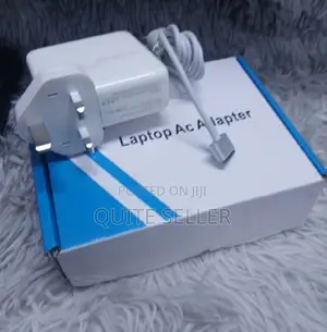 New Macbook T Shape 60watts Laptop Charger - With Power Supply