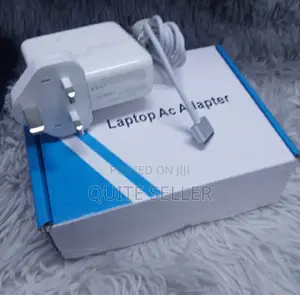 New Macbook T Shape 60watts Laptop Charger - With Power Supply