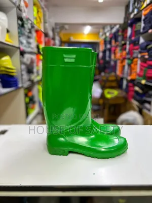 Lightweight Green Working Hours Gumboots