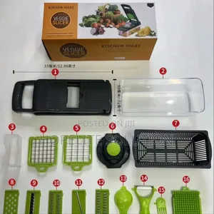 16pcs Vegetable Slicer Available