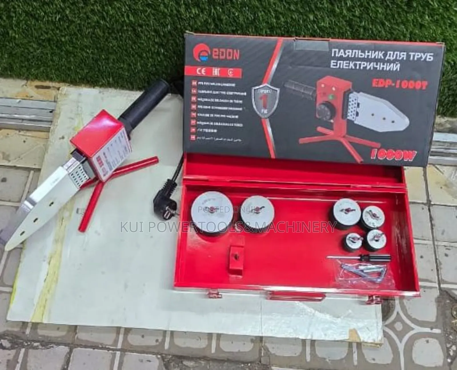 Edon 1000w Pipe Welding Machine / Electric PPR Machine