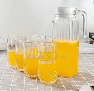 Water / Juice Set 6 Glasses Plus 1 Jug
