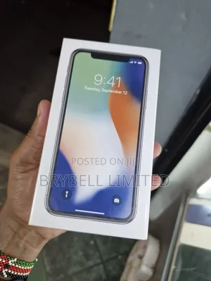 New Apple iPhone X 256 GB Silver