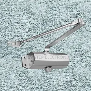 Universal Hydraulic Door Closer With Adjustable Latching Speed