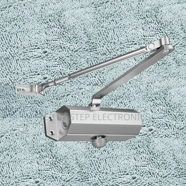 Universal Hydraulic Door Closer With Adjustable Latching Speed