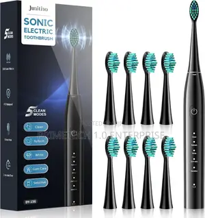 Sonic Electric Toothbrush With 4 Replaceable Heads