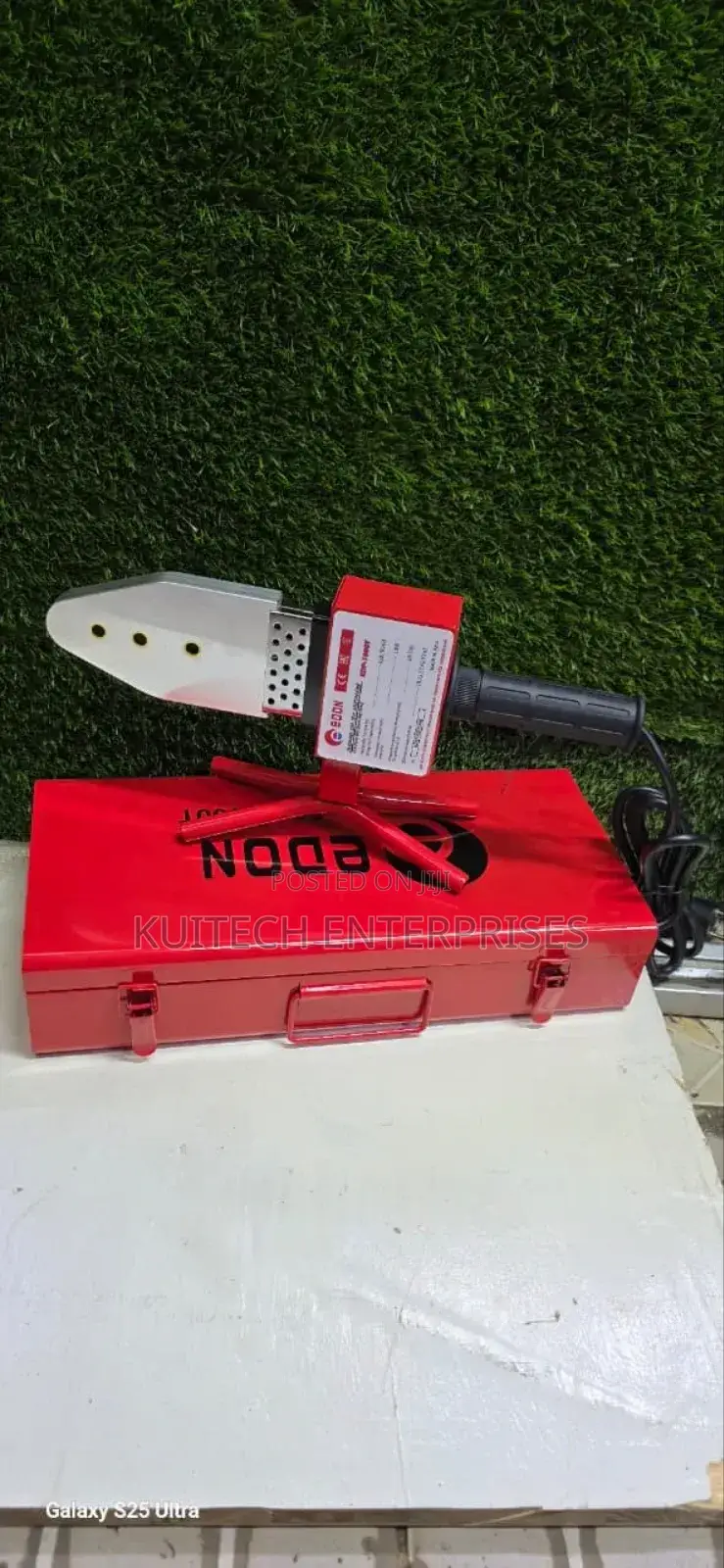 Edon PPR Machine/ 1000w Electric Pipe Welding Heavy Duty