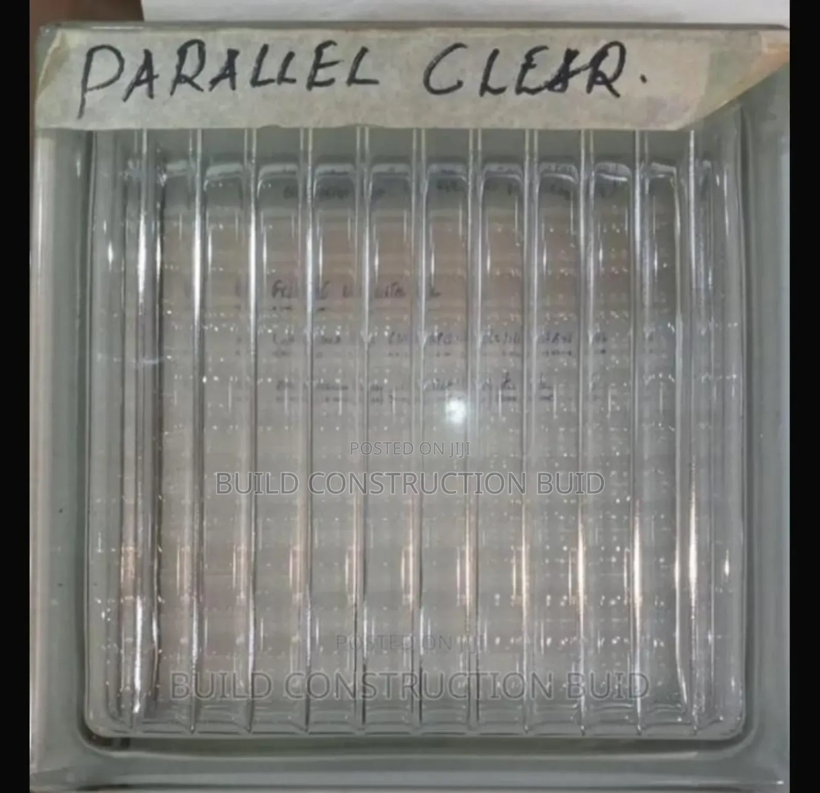 Wall Deco Clear Glass Bricks / Decoration Blocks