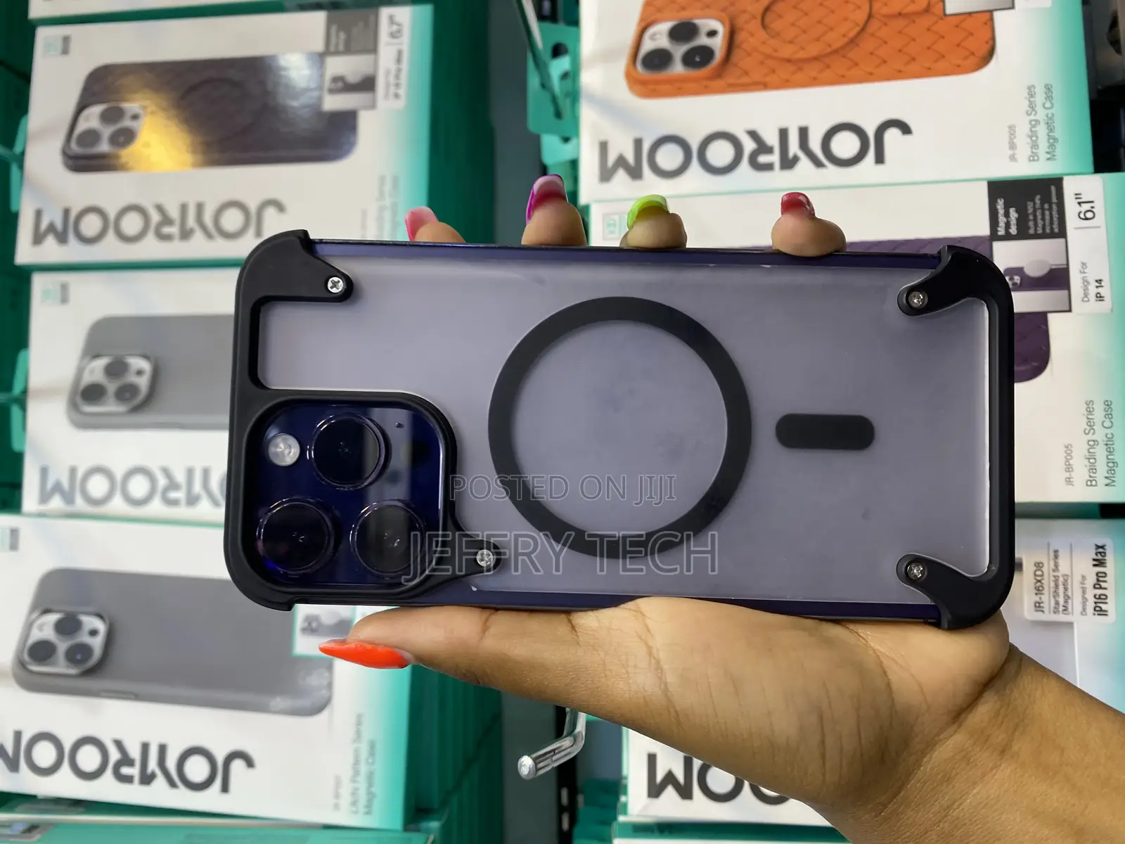 Ogranee iPhone 14 Pro Max Bezel Less Metal Frameless Case