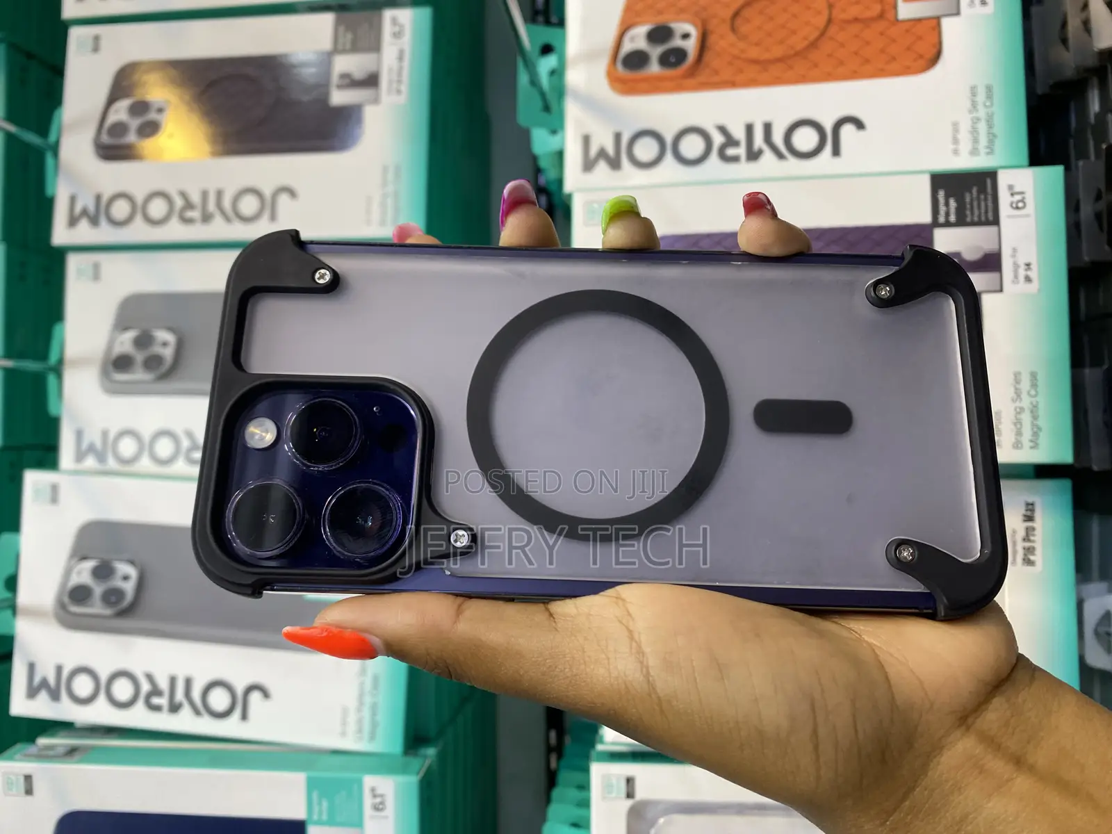 Ogranee iPhone 14 Pro Max Bezel Less Metal Frameless Case