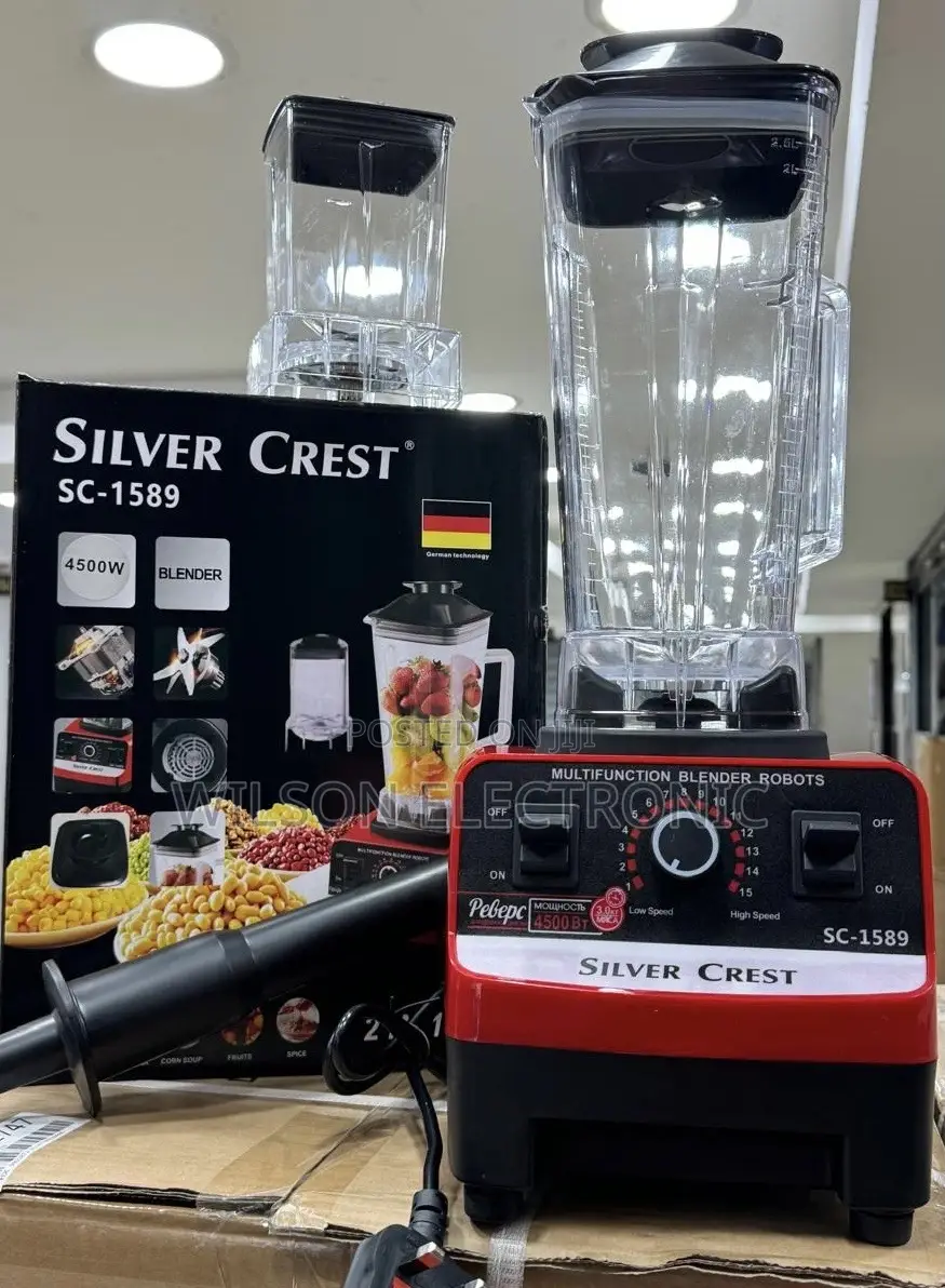 Silver Crest 2 in 1 Blender. 4500w