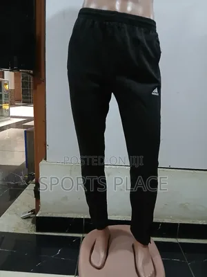 Premium Quality Adidas Full Plain Tracksuit - Black