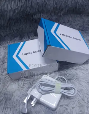 Mac Book Charger 60 Watts T Shaped Ac Adapter Laptop Charge