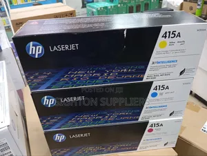 Hp 415a Yellow , Cyan, Magenta Original Toner Cartridge (W2033a)