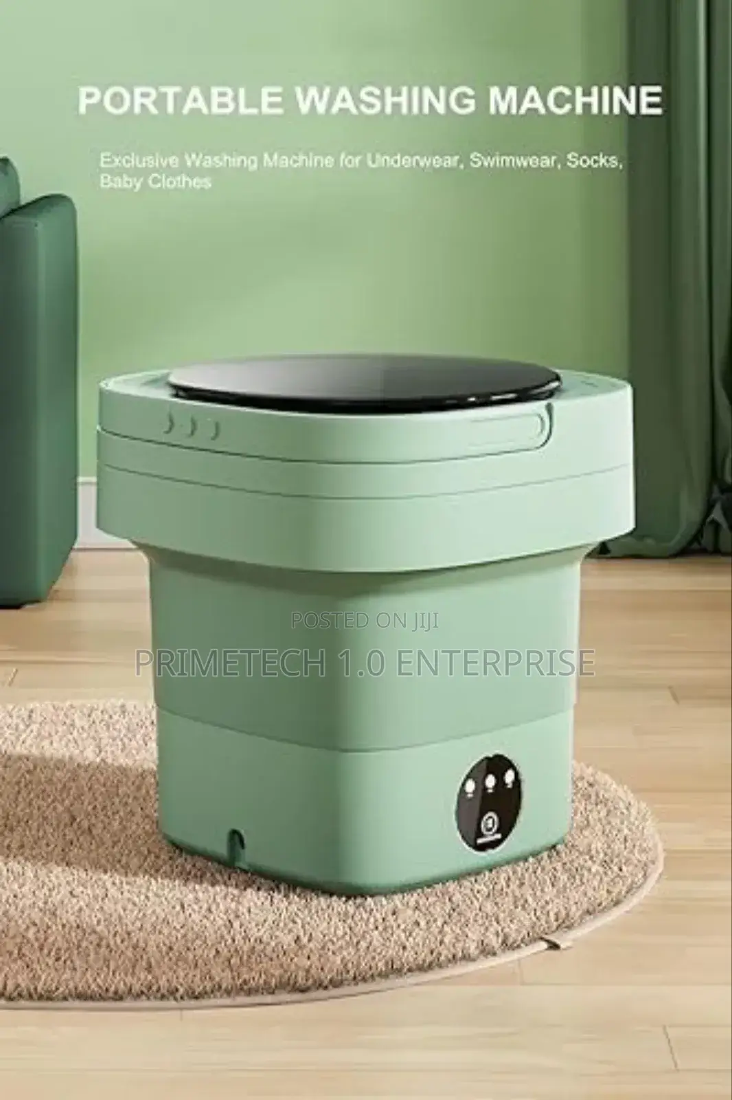 Green Mini Washing Machine