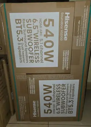 Hisense 540 Watts 5.1ch Hs5100 Hisense Sound Bar
