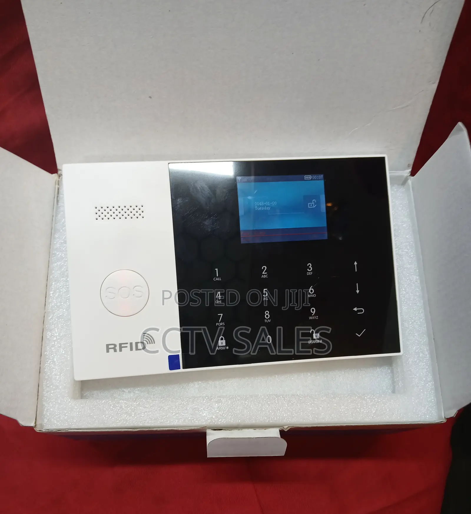 Built in Rechargeable Battery Tuya Smart Alarm System
