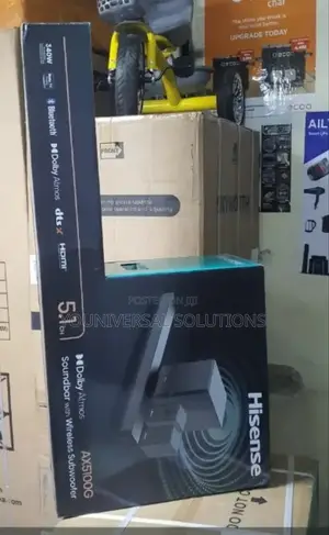 Hisense 340w Home Cinema Soundbar System, 5.1ch Dolby Atmos
