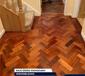Mahogany Parquet Wood Flooring