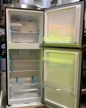 Black Von Fridge Double Door 182litres No Frost VFR/Nf
