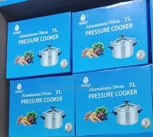 Nunix 7l Aluminum Two Handle Pressure Cooker