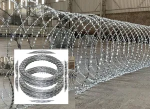 Long Fences Razor Wire 10m