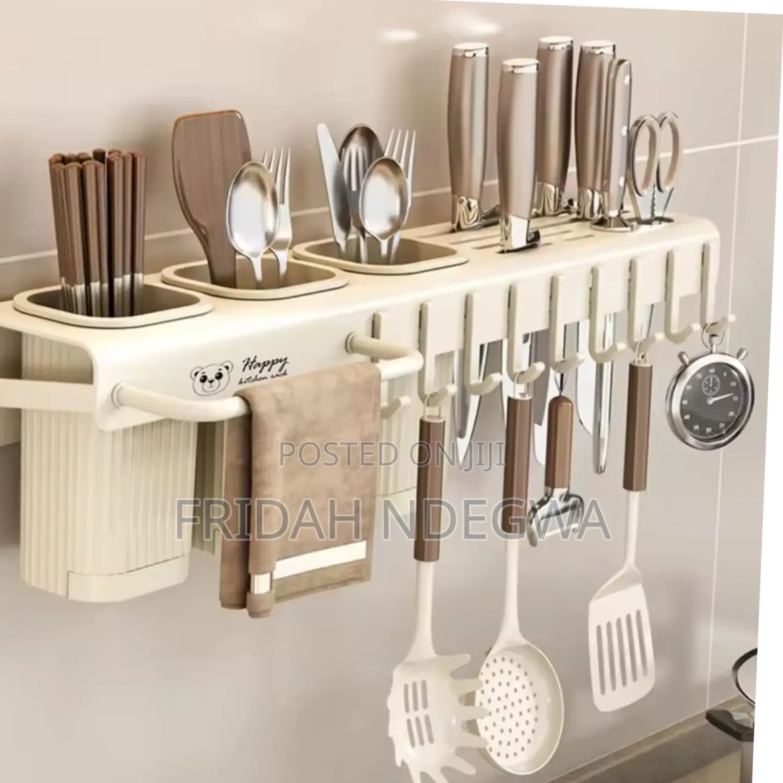 Wall Mounted Cutlery Holder