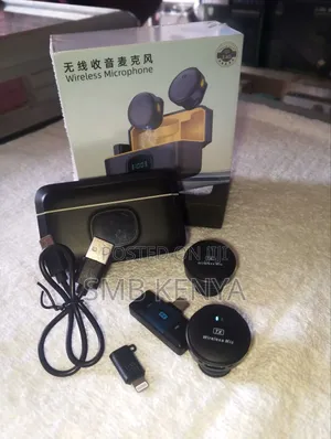 Magnetic Smart Noise Reduction Lavalier Wireless Microphone
