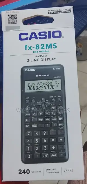 Casio Fx_82ms 2nd Edition 2line Display