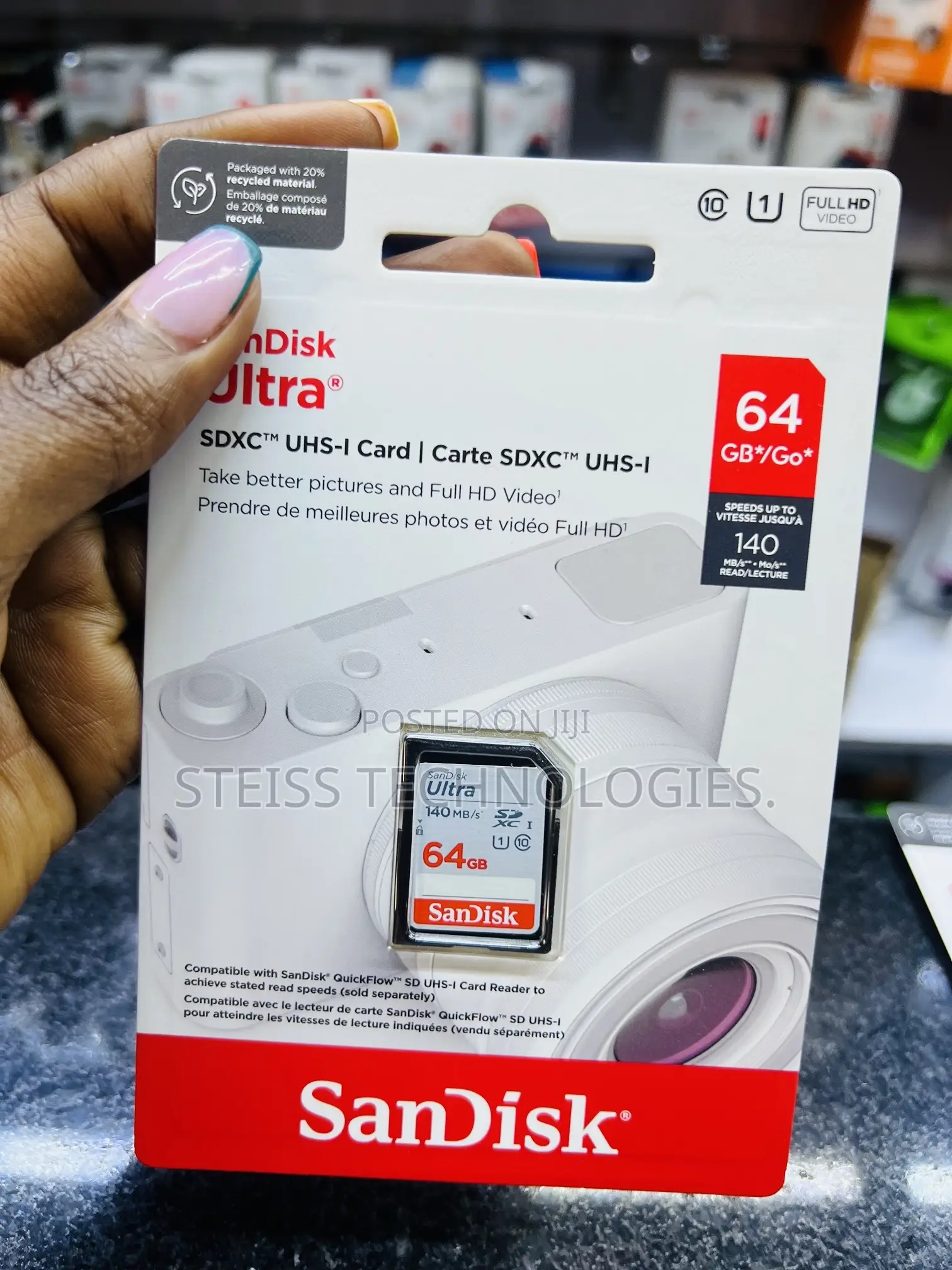 64gb Sd Camera Memory Card