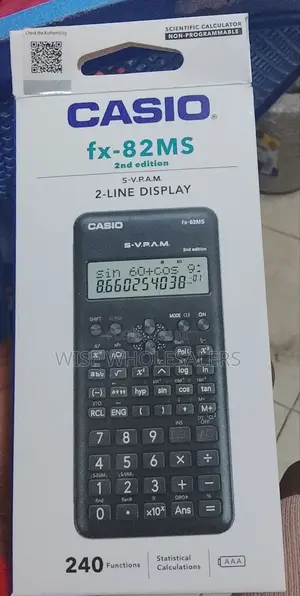 Casio Fx_82ms 2nd Edition 2line Display......