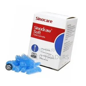 Sinocare Sinodraw Soft Disposable Blood Lancets .