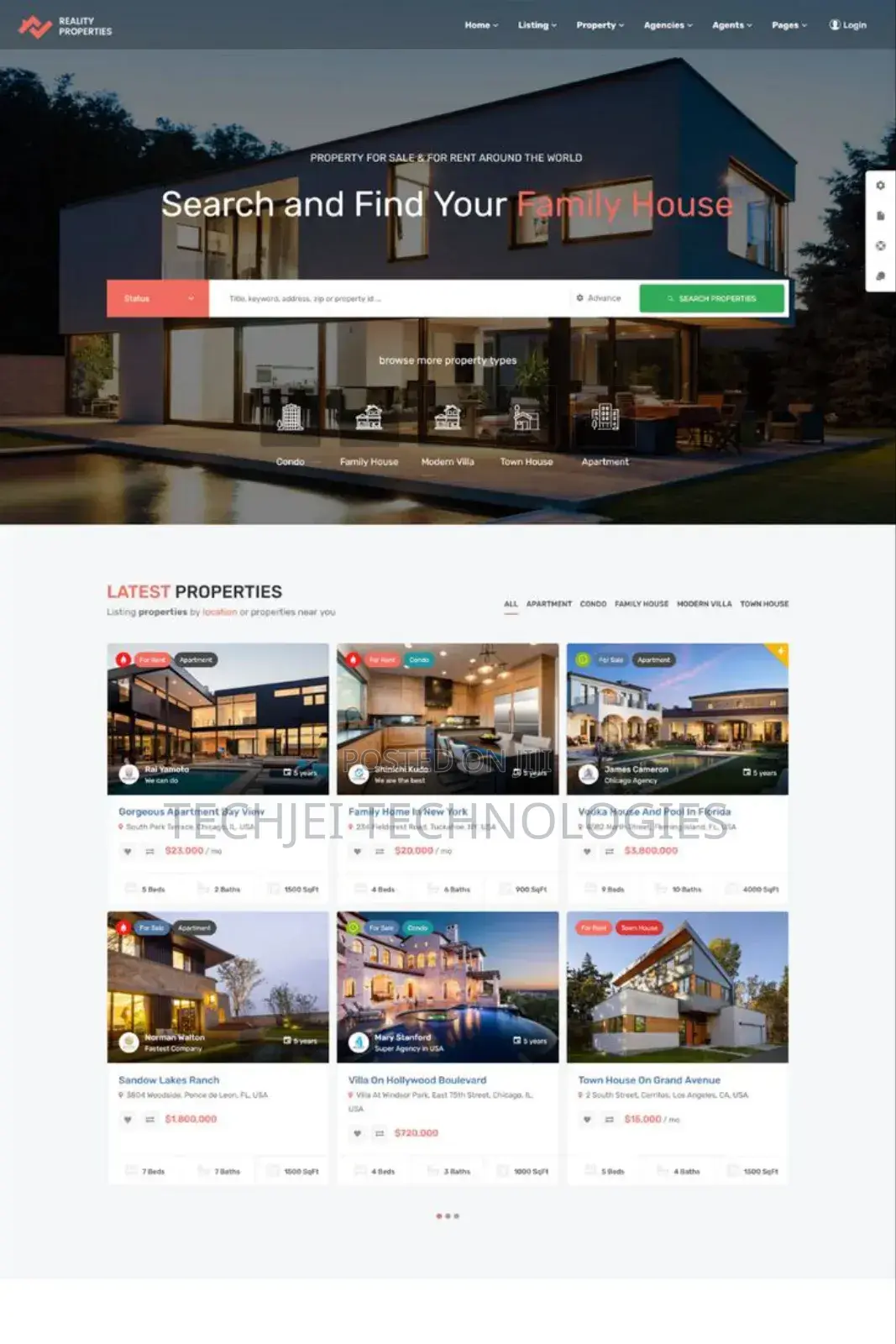 Real Estate/Home Listings Web System Developer