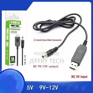 Multi-Voltage 5v 9v 12v Adapter Boost Cable for Routers Led Lights CCT