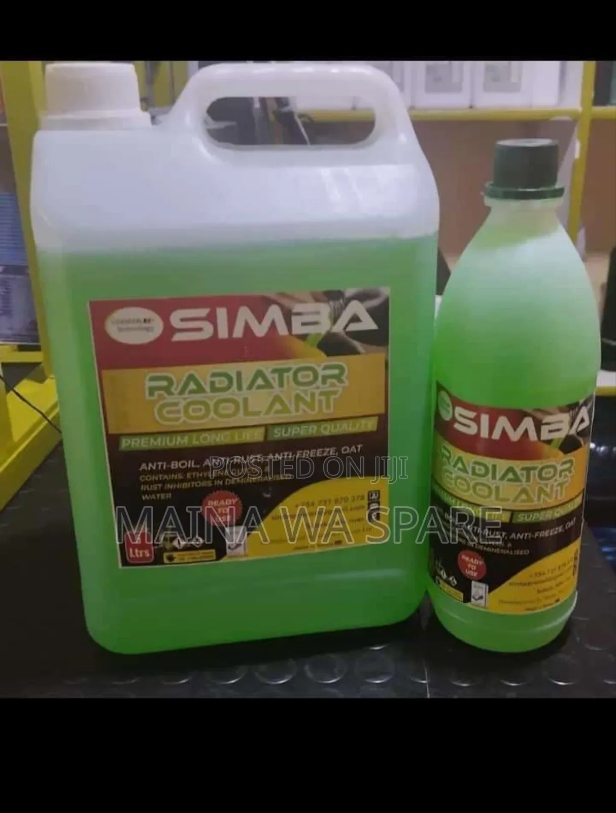 Engine Coolant Available