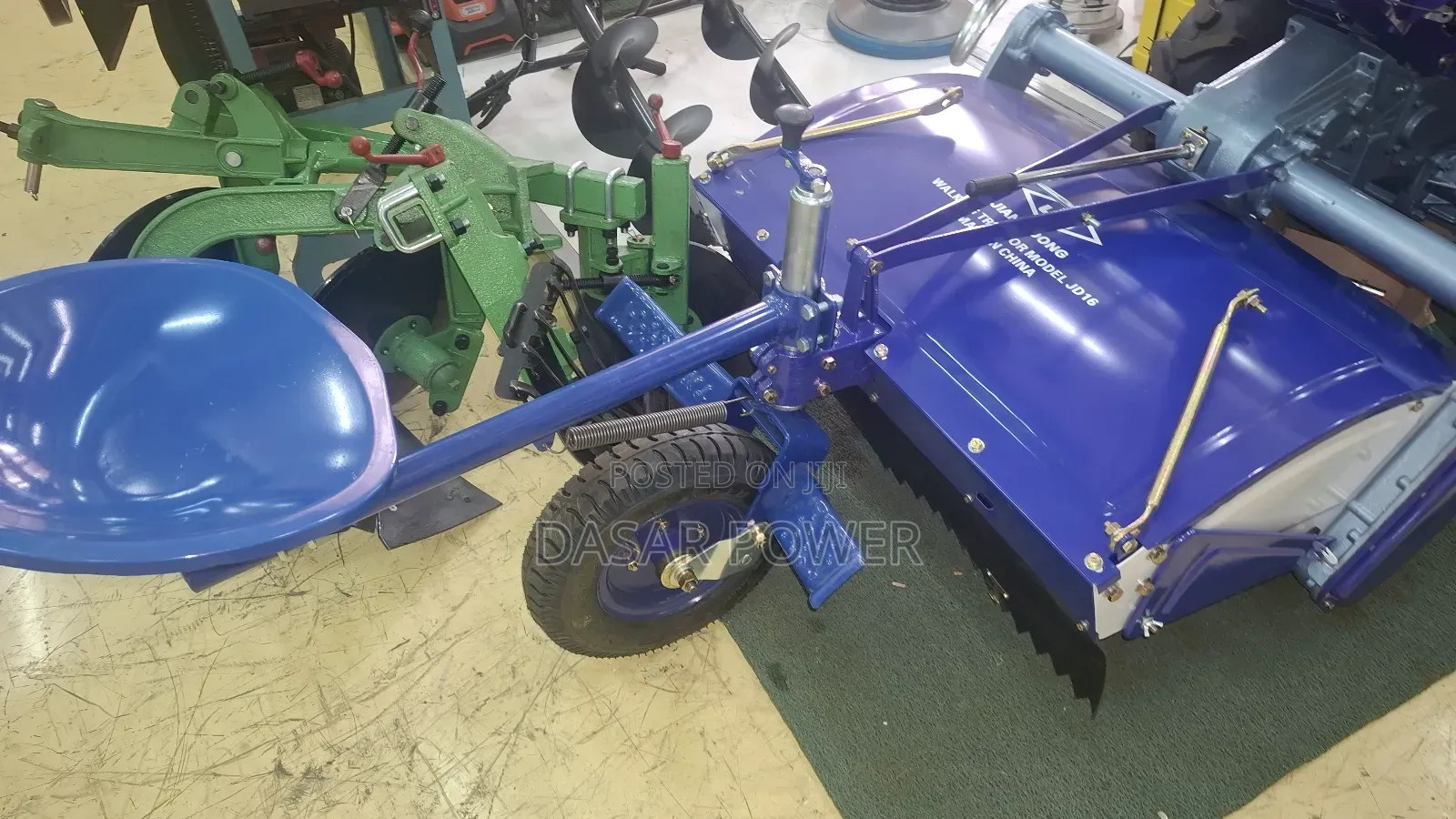 Walking Tractor With Water Cooled Engine.