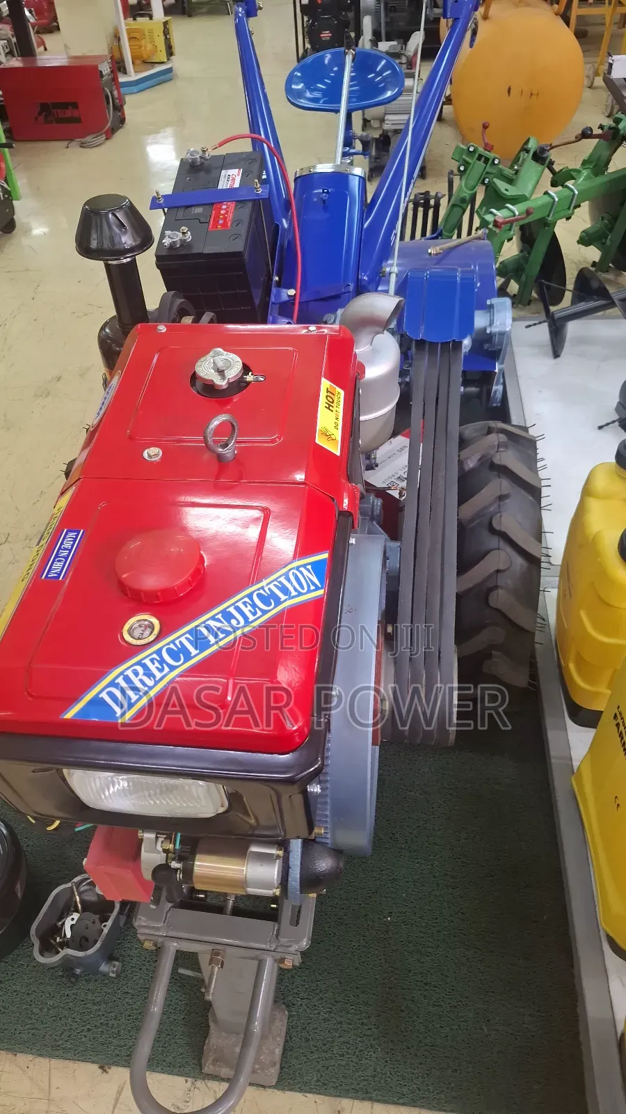 Walking Tractor With Water Cooled Engine.