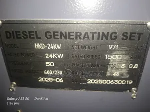 24kw/30kva Power Generator, 3phase.