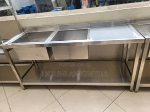 Stainless Steel Double Bow Washing Sink (Ss Double Sink)