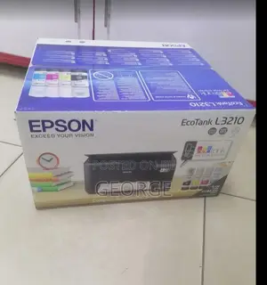 Epson Ecotank L3210 All in One Ink Tank Printer With Free Usb Cable