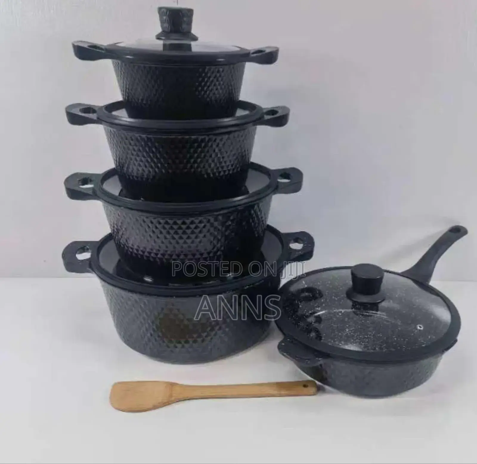 Bosch 11pc Cookware With Silicone Lid Covers* *Made in Germany