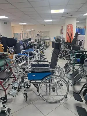 Chromed Reclining Wheelchair (4625)